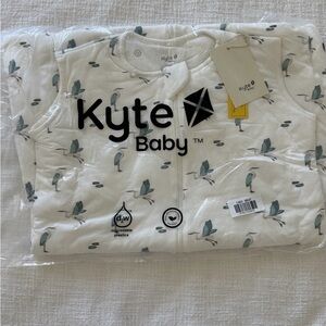 Kyte BABY Cream Sleep Walker XL 1.0 tog Blue heron print